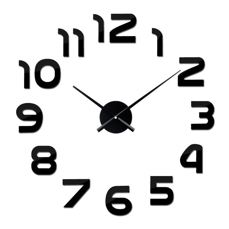 Wall stickers clock