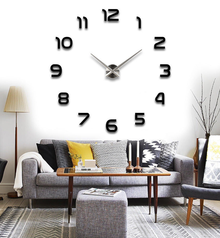 Wall stickers clock