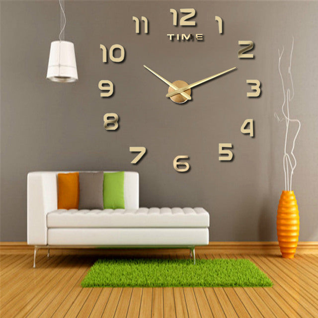 Wall stickers clock