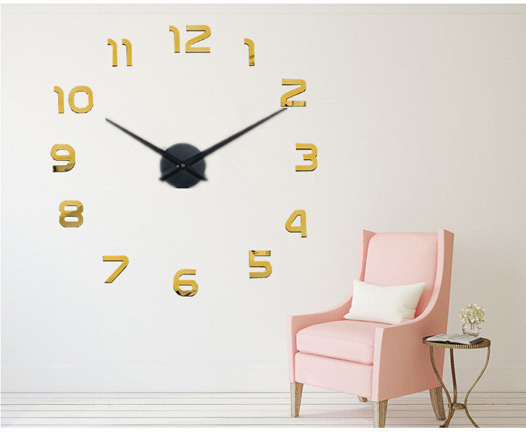 Wall stickers clock